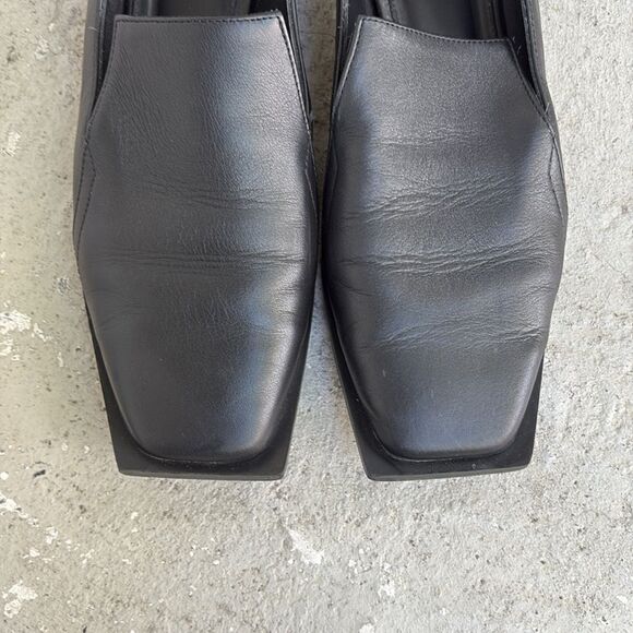 Alohas Black Leather Loafers - Picture 4 of 7